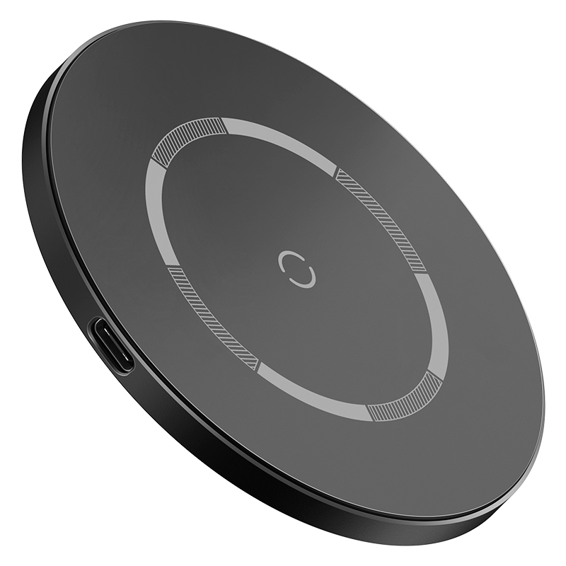 شارژر وایرلس سریع مگنتی بیسوس Baseus Simple Magnetic Wireless Charger WXJK-E01