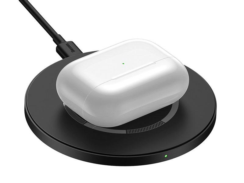 شارژر وایرلس سریع مگنتی بیسوس Baseus Simple Magnetic Wireless Charger WXJK-E01