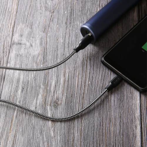 کابل شارژ USB به MicroUSB آکی مدل CB-AM2 طول 2 متر