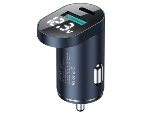 شارژر سریع فندکی جویروم Joyroom 42.5W Intelligent 2-port LED Fast Car Charger C-A17