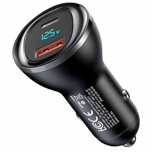 شارژر فندکی فست شارژ مک دودو Mcdodo Digital Display Car Charger CC-5670