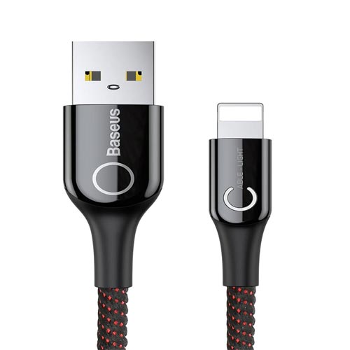 کابل تبدیل USB به لایتنینگ باسئوس مدل CALCD-01 طول 1 متر