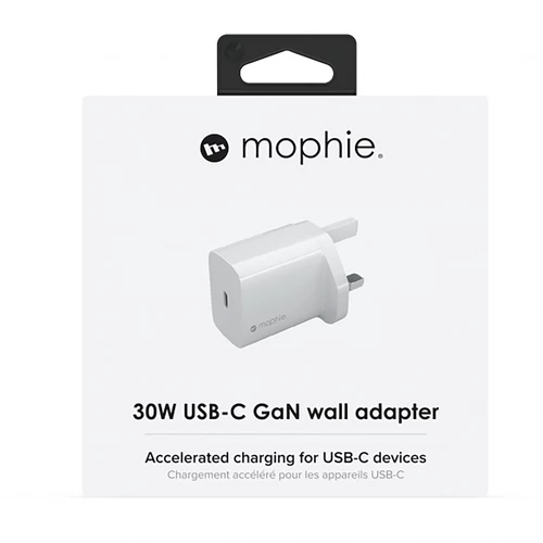 شارژر دیواری موفی مدل Gan Wall 30W 