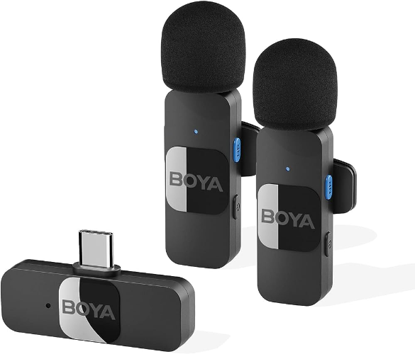 میکروفن بی سیم یقه ای بویا BOYA BY-V20