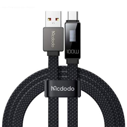 کابل شارژ USB به تایپ سی 100 واتی مک دودو مدل Mcdodo Ca-498