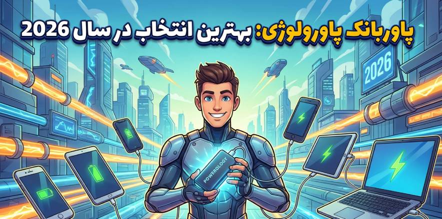 پاوربانک پاورولوژی: بهترین انتخاب در سال 2026