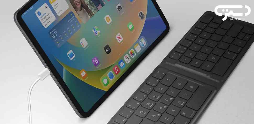 کیبورد تاشو بلوتوث مخصوص موبایل