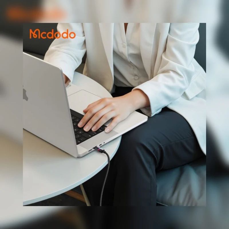 کابل دوسرتایپ سی مک دودو مدل ca-8200 100w طول ۱.۲متر