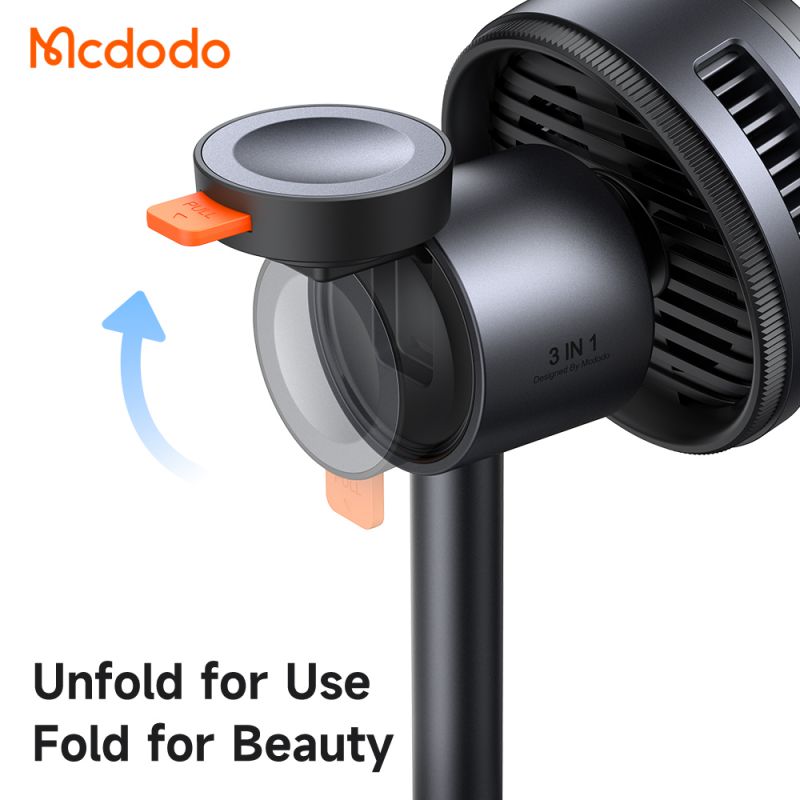 هولدر شارژر وایرلس مگنتی 25 وات مک دودو Mcdodo مدل CH-6170 با فن