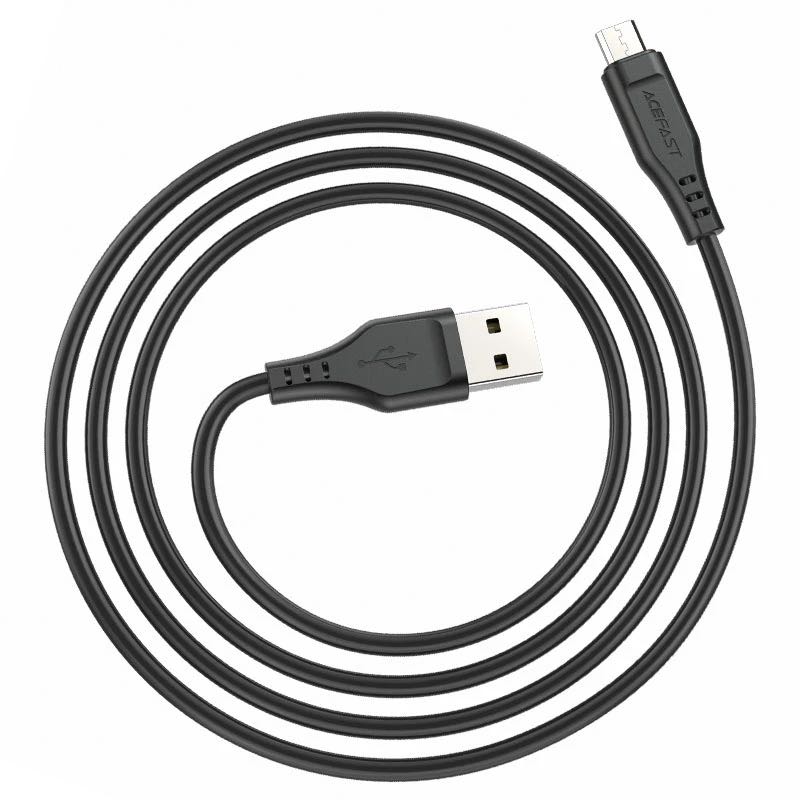 کابل میکرو یو اس بی ایس فست ACEFAST C3-09 شدت جربان 2.4 آمپر