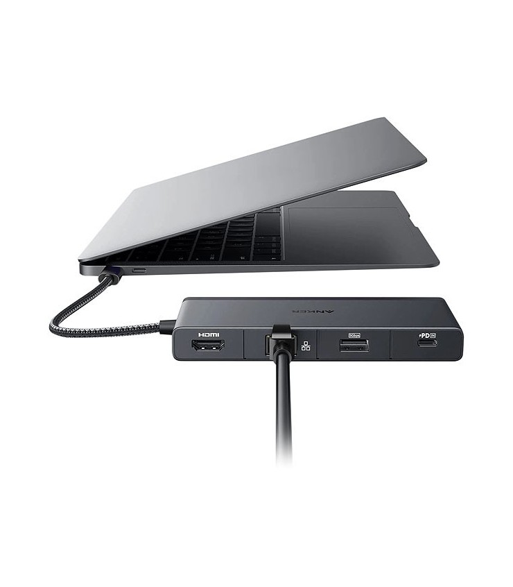 هاب USB-C انکر مدل A8373 ظرفیت ۹ پورت