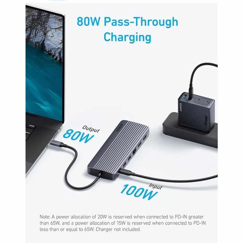 هاب 14 پورت USB-C انکر مدل A8389