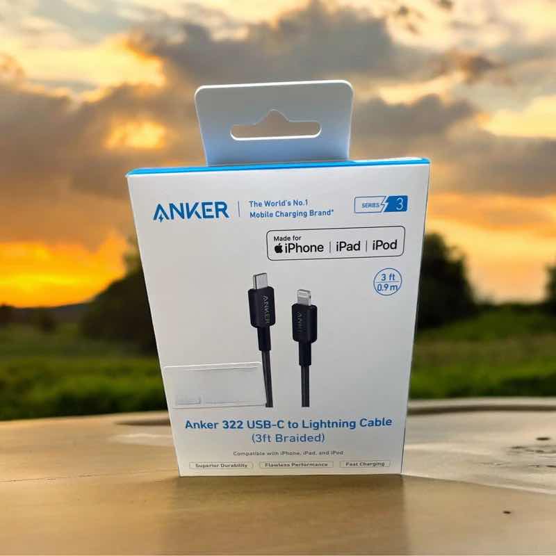 کابل تایپ سی به لایتنینگ انکر مدل A81B5H11 طول 0.9 متر