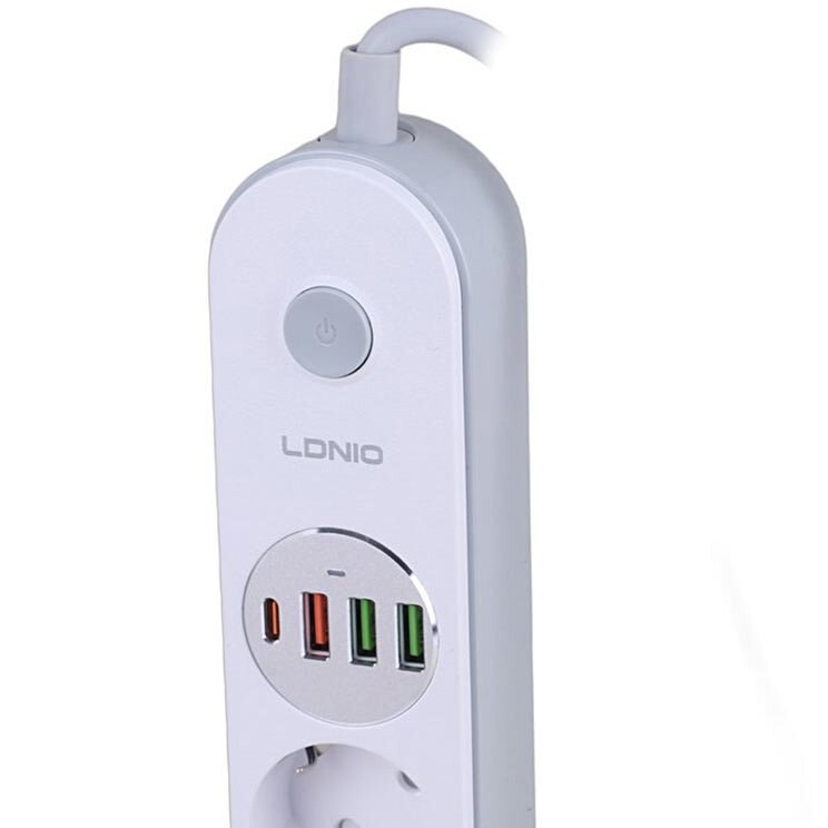 چندراهی برق الدینیو مدل SE1 با کابل ۲ متر و شارژر USB