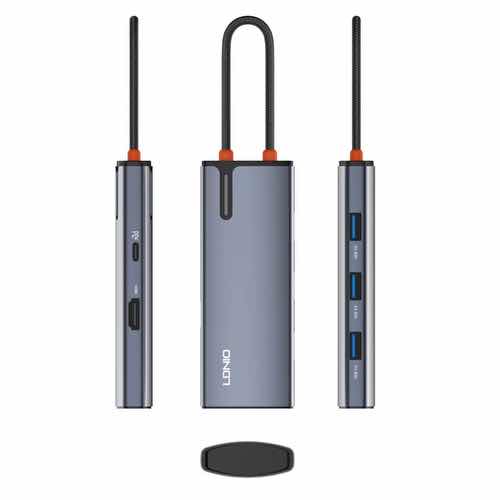 هاب 5 پورت USB-C الدینیو مدل DS-15H
