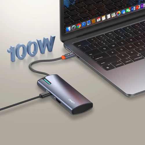 هاب 5 پورت USB-C الدینیو مدل DS-15H
