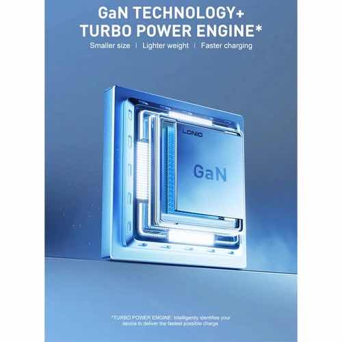 شارژر دیواری 45 وات الدینیو مدل Q12 به همراه کابل USB-C