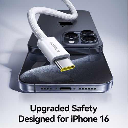 کابل شارژ تایپ سی بیسوس مدل Dynamic 4 Series 100W طول ۱ متر