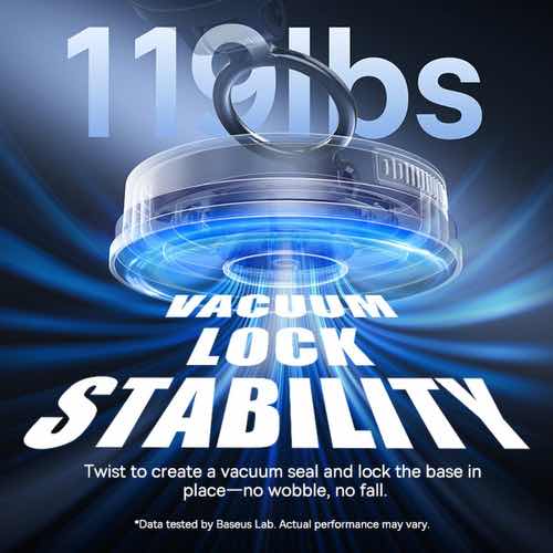 هولدر شارژر وایرلس مگنتی بیسوس مدل VC2 Flex Magnetic C0013F00