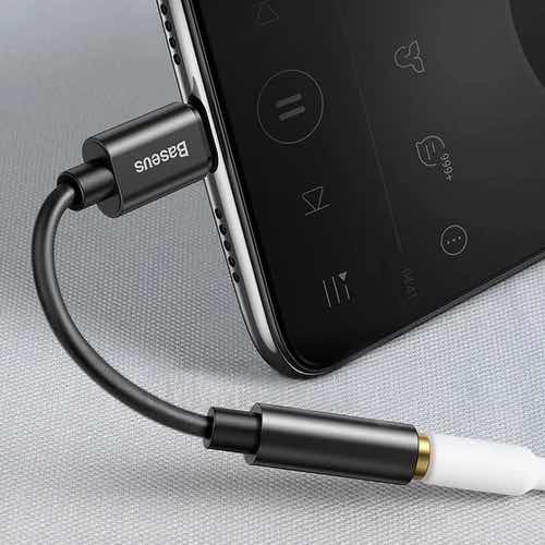 مبدل USB-C به جک 3.5 میلیمتری باسئوس مدل L54