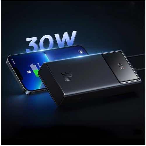پاوربانک بیسوس مدل STAR-LORD-P10022904113-30W ظرفیت 20000 میلی آمپر ساعت