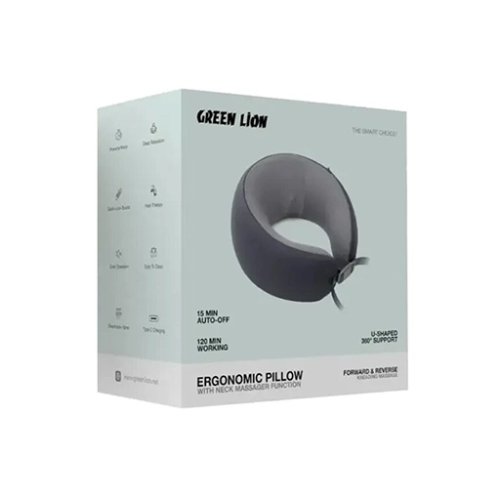 ماساژور گردن گرین لاین مدل GREEN LION ERGONOMIC PILLOW GL-MG29