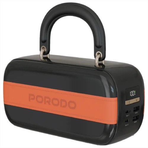  برند: پرودو (Porodo) ظرفیت باتری: ۶۰۰۰۰ میلی‌آمپر ساعت توان خروجی کل: ۱۰۰ وات نوع باتری: لیتیوم-پلیمر (Li-Po) پورت‌های خروجی: USB-C (PD)، USB-A (QC) پورت‌های ورودی: USB-C (PD) تکنولوژی شارژ سریع: Power Delivery (PD), Quick Charge (QC)