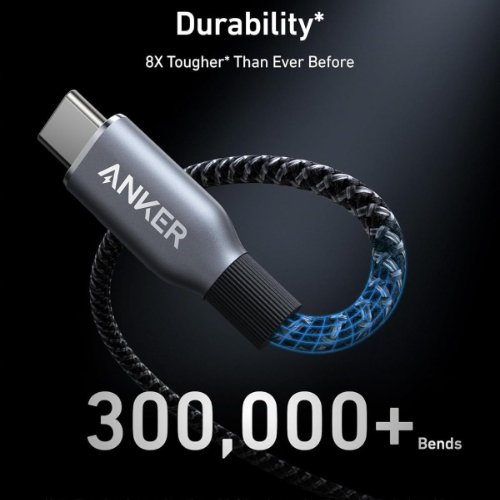 کابل شارژ انکر مدل A88E2 طول ۹۰ سانتی متر USB-C به USB-C